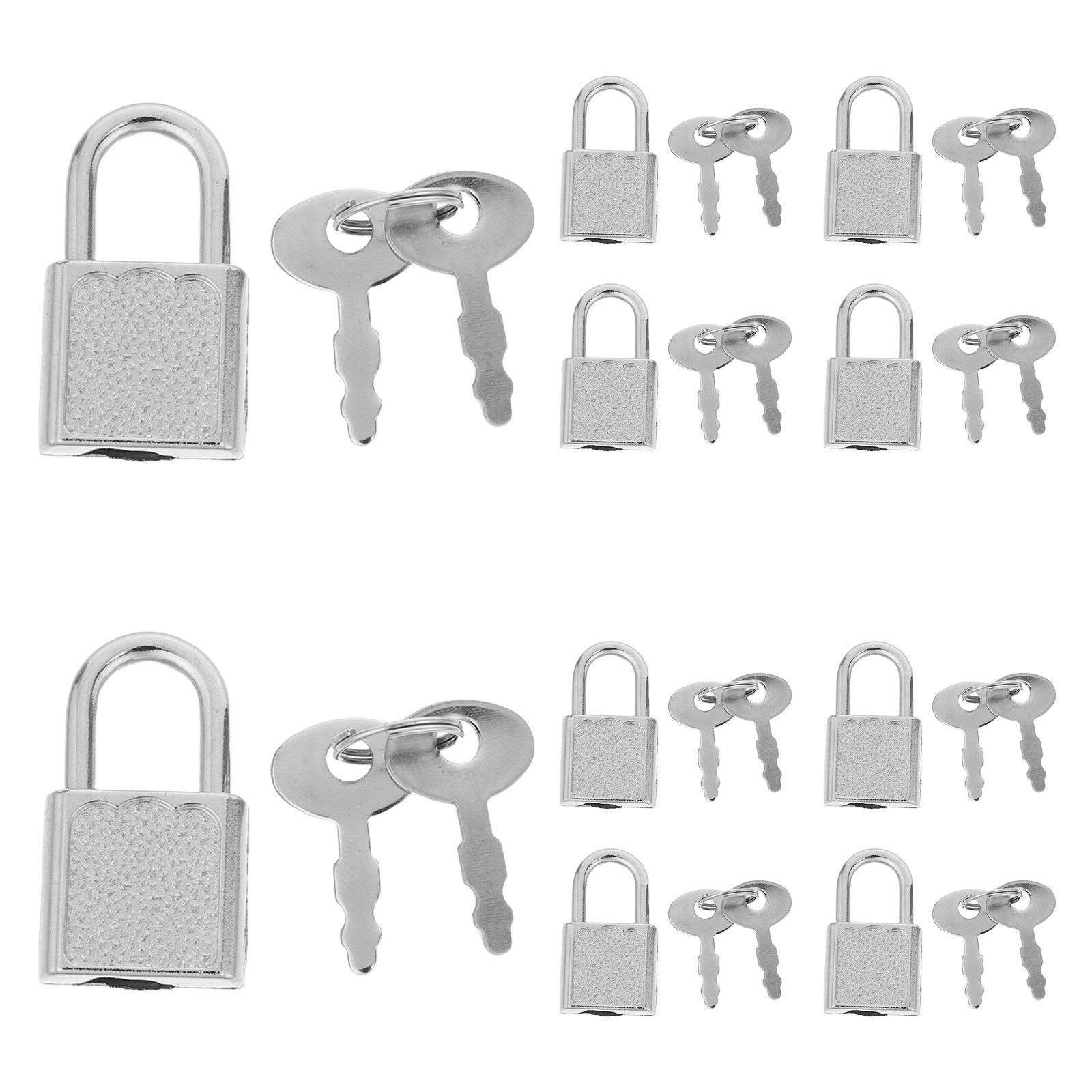 10Sets Mini Pirate Lock Key Co - đánh giá và giá Backpack Lock Combo