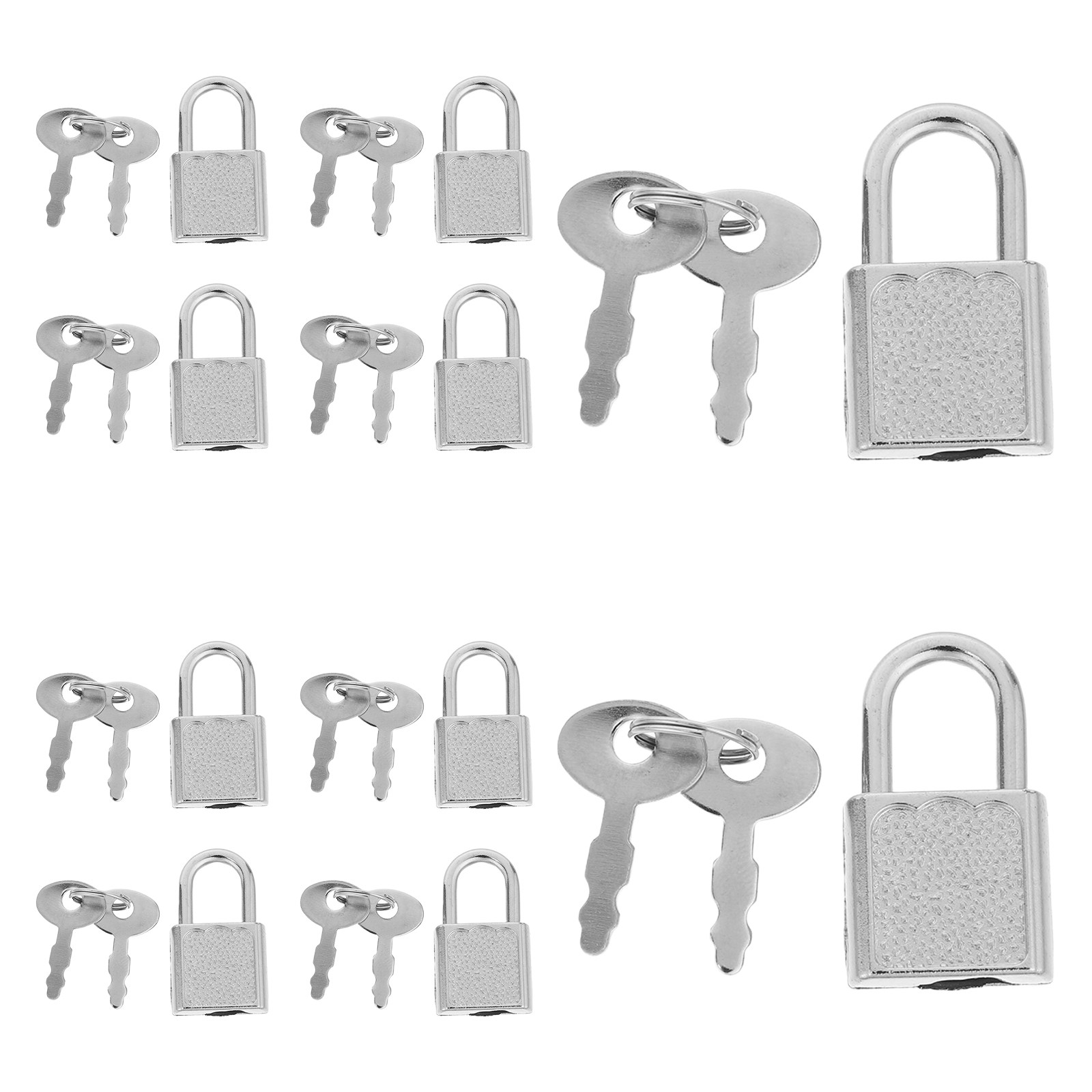 10Sets Mini Pirate Lock Key Co - đánh giá và giá Backpack Lock Combo