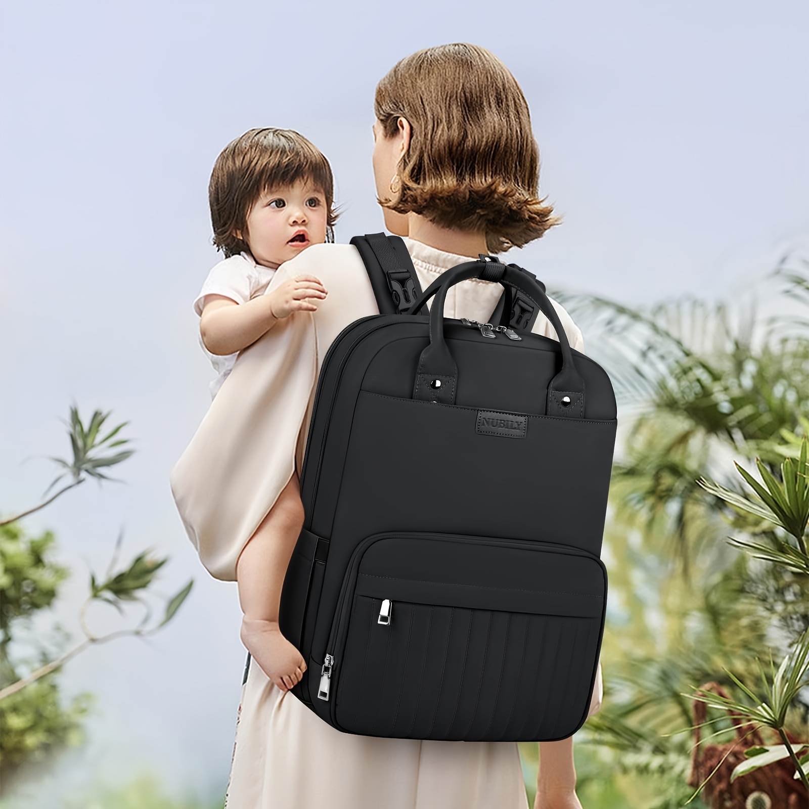 NEWHEY Changing Bag Backpack w - đánh giá và giá Backpack Diaper Bag